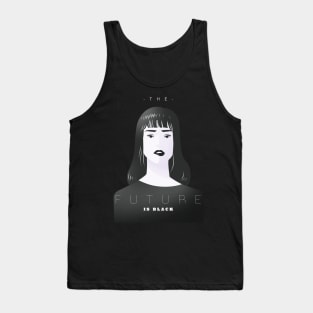 The Future is Black Tank Top